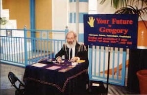 Tarot and Crystal ball give Gregory intuitive insight
